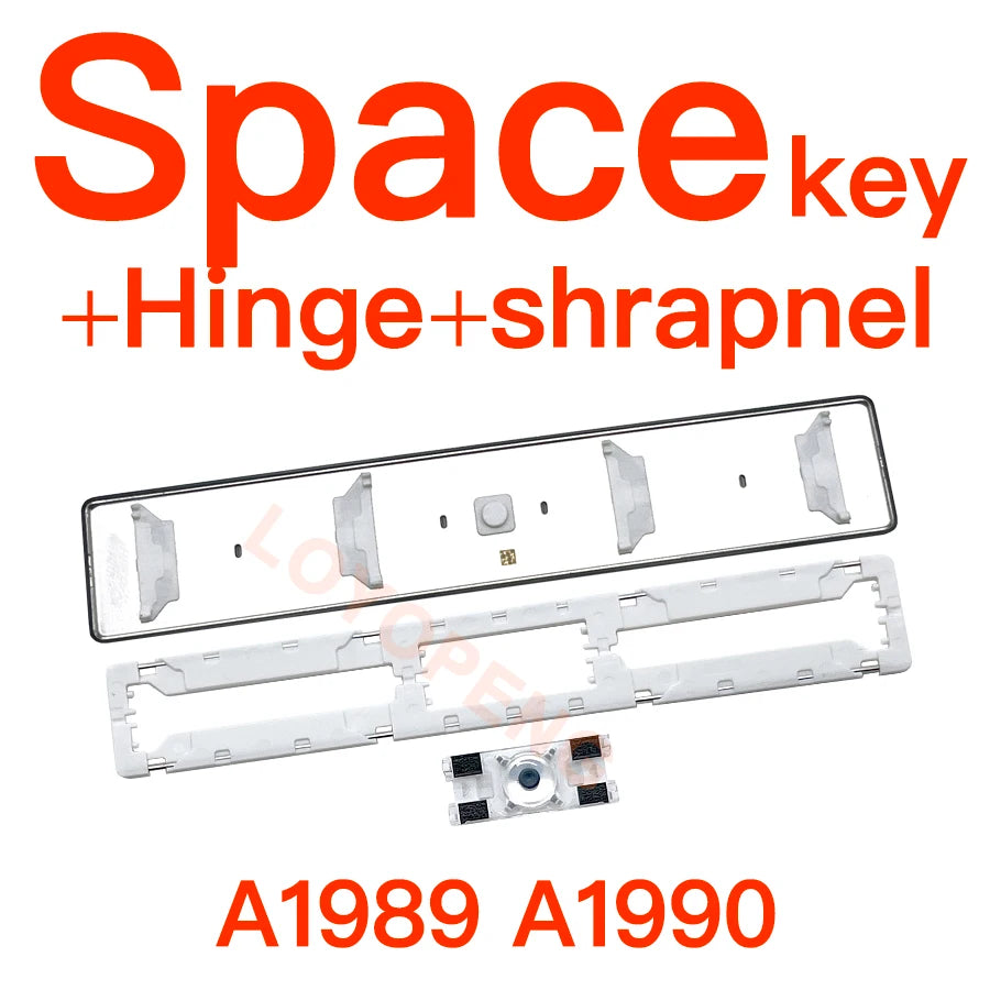 Replacement Keycap Single Key or Hinge 2016-2019 For MacBook Pro Retina 13" 15" A1706 A1707 A1708 A1989 A1990