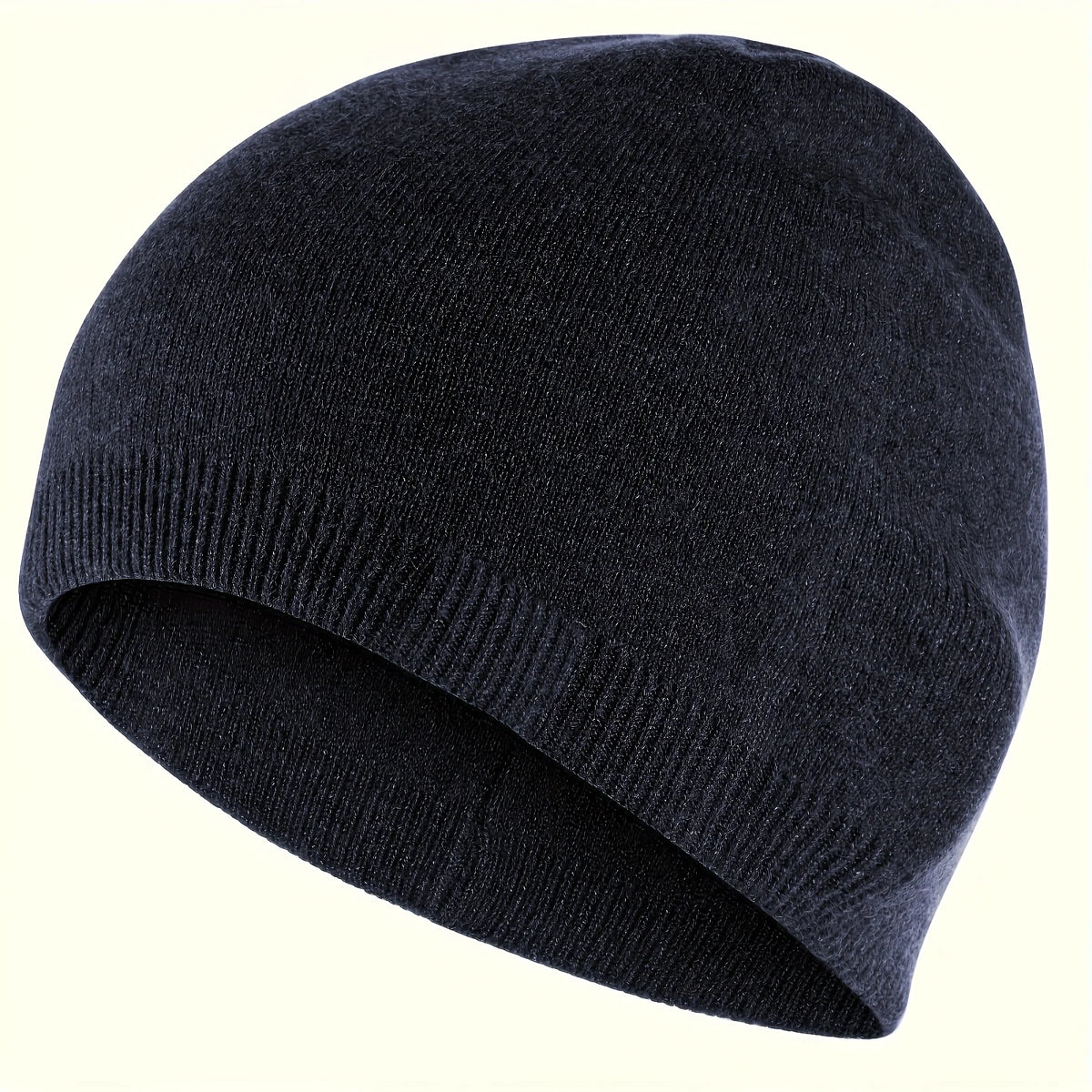 Winter Knitted Beanie Hat Unisex Soft Warm Windproof Running Cap Breathable Hiking Cycling Outdoor Sports Pullover Earmuffs Hat
