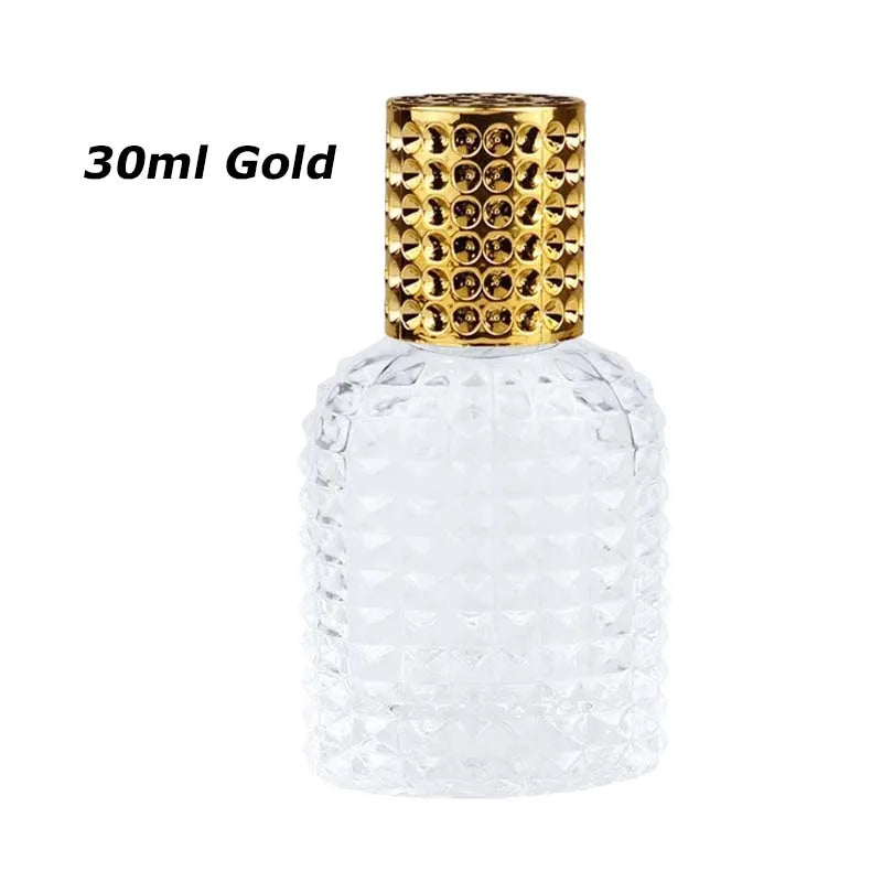 1/3Pcs Mini Perfume Travel Refillable Bottles-5ml Portable Atomizer Sprayer Empty Pump Container for Traveling and Outgoing