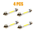 2PCS/4PCS 31 36 39 41mm Sv8.5 C5w C10w Led White Festoon Led Car Light Cob Interior Lighting Reading Signal Lamp Bulb 12V