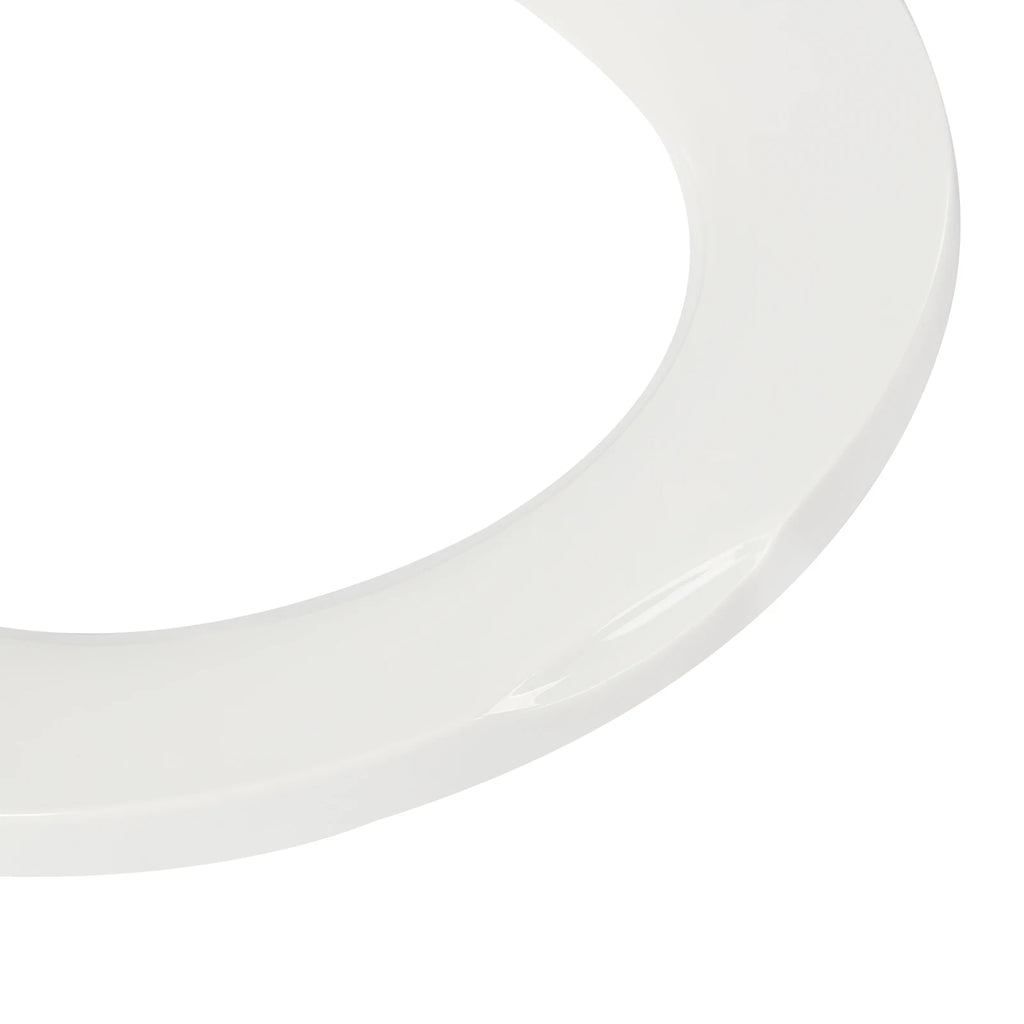 Non-Electric Bidet Toilet Seat Toilet Bidet Lid Fits Elongated Toilets, Dual Nozzle D-shaped with Cleaner Flush Hose