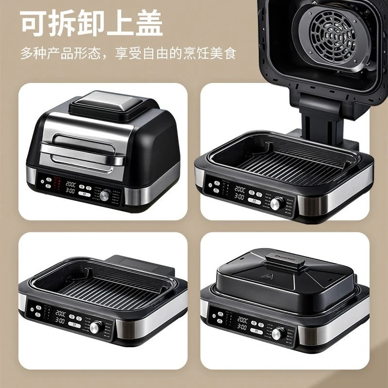 CHENG110V/220 Steak Maker Air Fryer BBQ Grill Multifunctional Cooking Machine