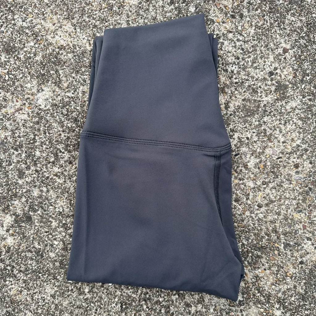 Solid Color Back Waist Pocket High Waist Fitness Yoga Legging soft Women Sport Pant Tight Butter Athletic Gym Ankle-Length Pants