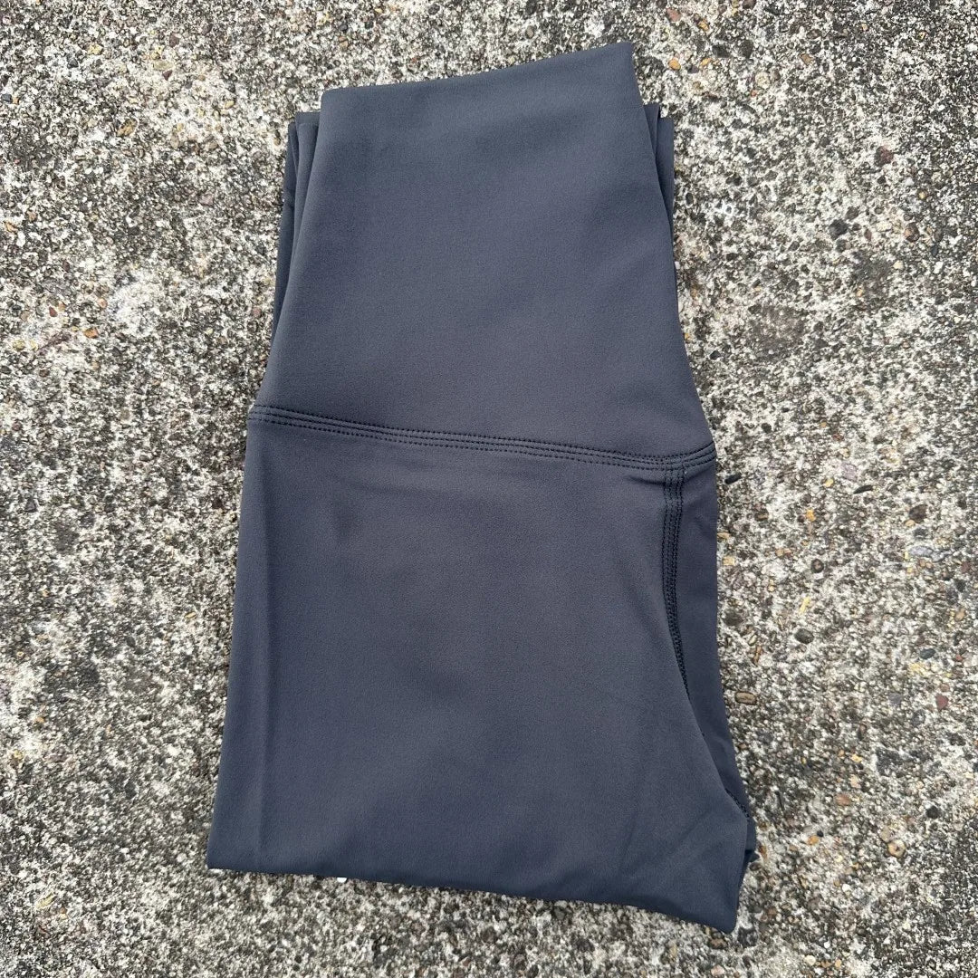 Solid Color Back Waist Pocket High Waist Fitness Yoga Legging soft Women Sport Pant Tight Butter Athletic Gym Ankle-Length Pants