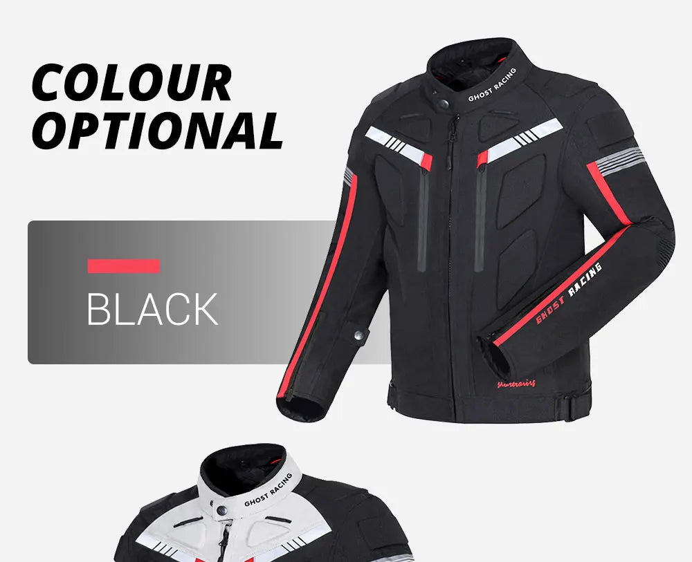 Waterproof Motocross Jacket Winter Cold-proof Motorcycle Jacket Men Chaqueta Moto Protective Gear Motorbike Riding Jacket M-5XL