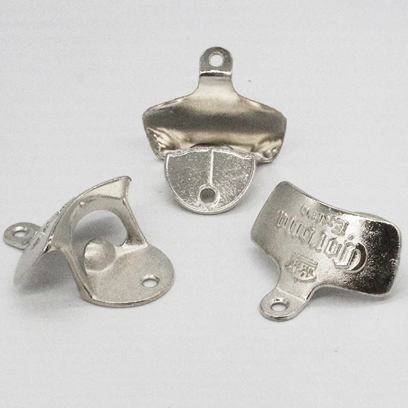1pc Retro Decorative Bottle Opener Wall Mounted Hanging Beer Openers Bar Tools Alloy Electroplating Process Bar Cafe Wall Decor