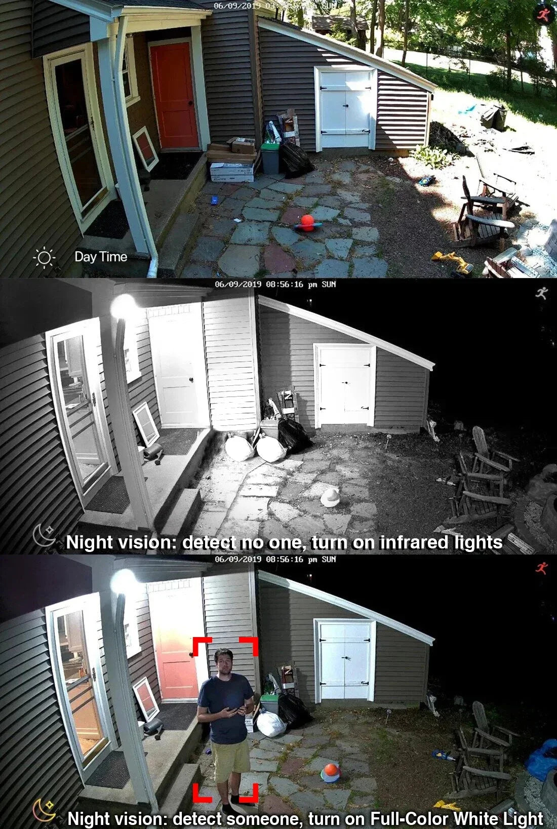 AI Audio IP POE Camera 5MP 4MP H.265 HD Infrared Full Color Dual Light RTSP ONVIF XMEye Outdoor Waterproof Security System with
