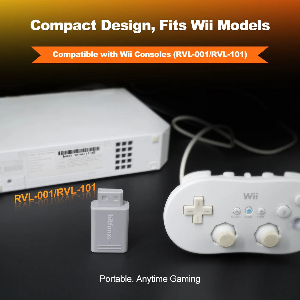 Bitfunx Mini Video Audio Adapter YPBPR to HDMI™ Converter for PAL NTSC Wii Game Console Plug and Play