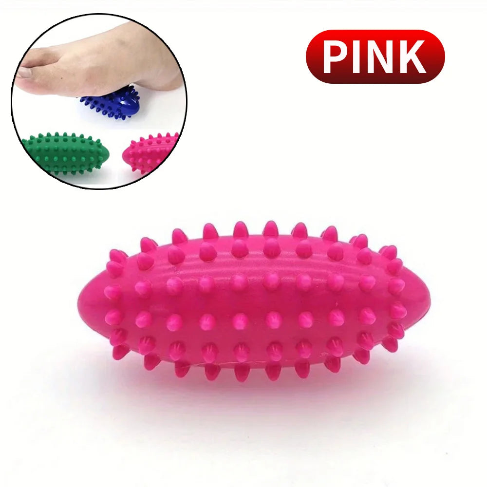 Sea cucumber massage ball, PVC spine massager, mini portable fitness foot massage ball, deep muscle relaxation fascia ball