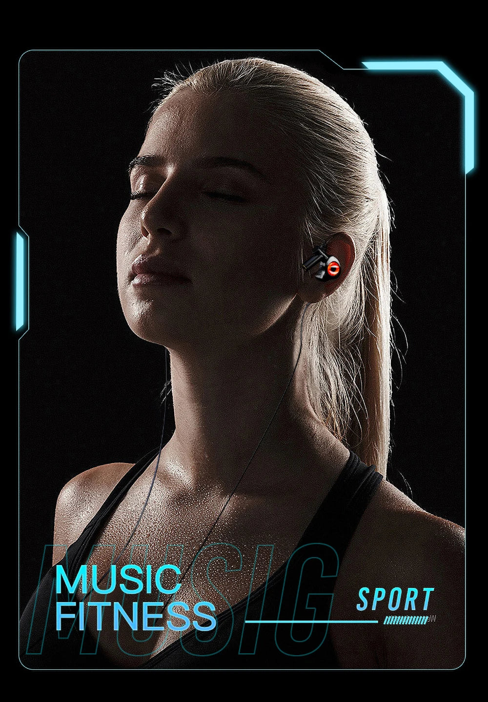 Type-c In-ear dual-mix e-sports gaming headset stereo noise reduction with microphone digital head wired headset