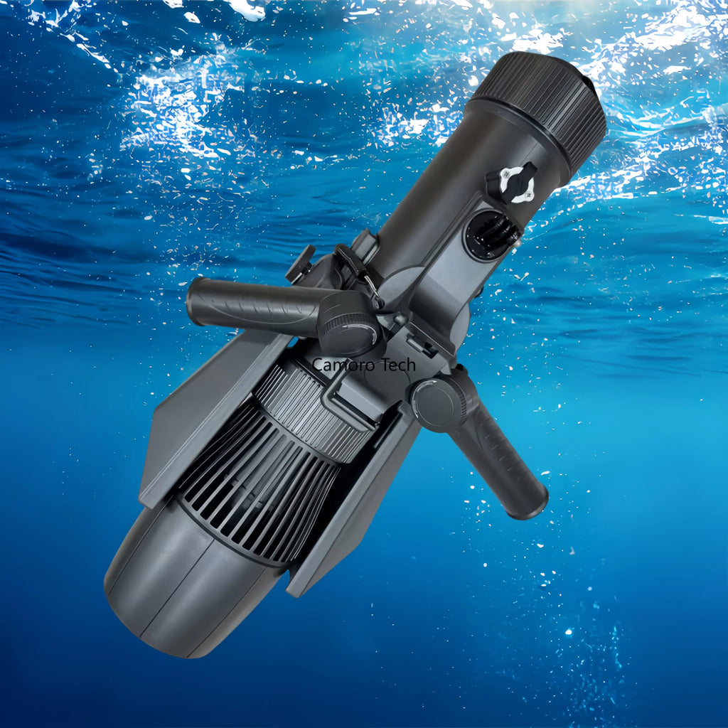 Camolech New 900W Underwater Sea Diving Scooter SUP Motor Electric Fin Propeller Removable Battery for Pool Diving