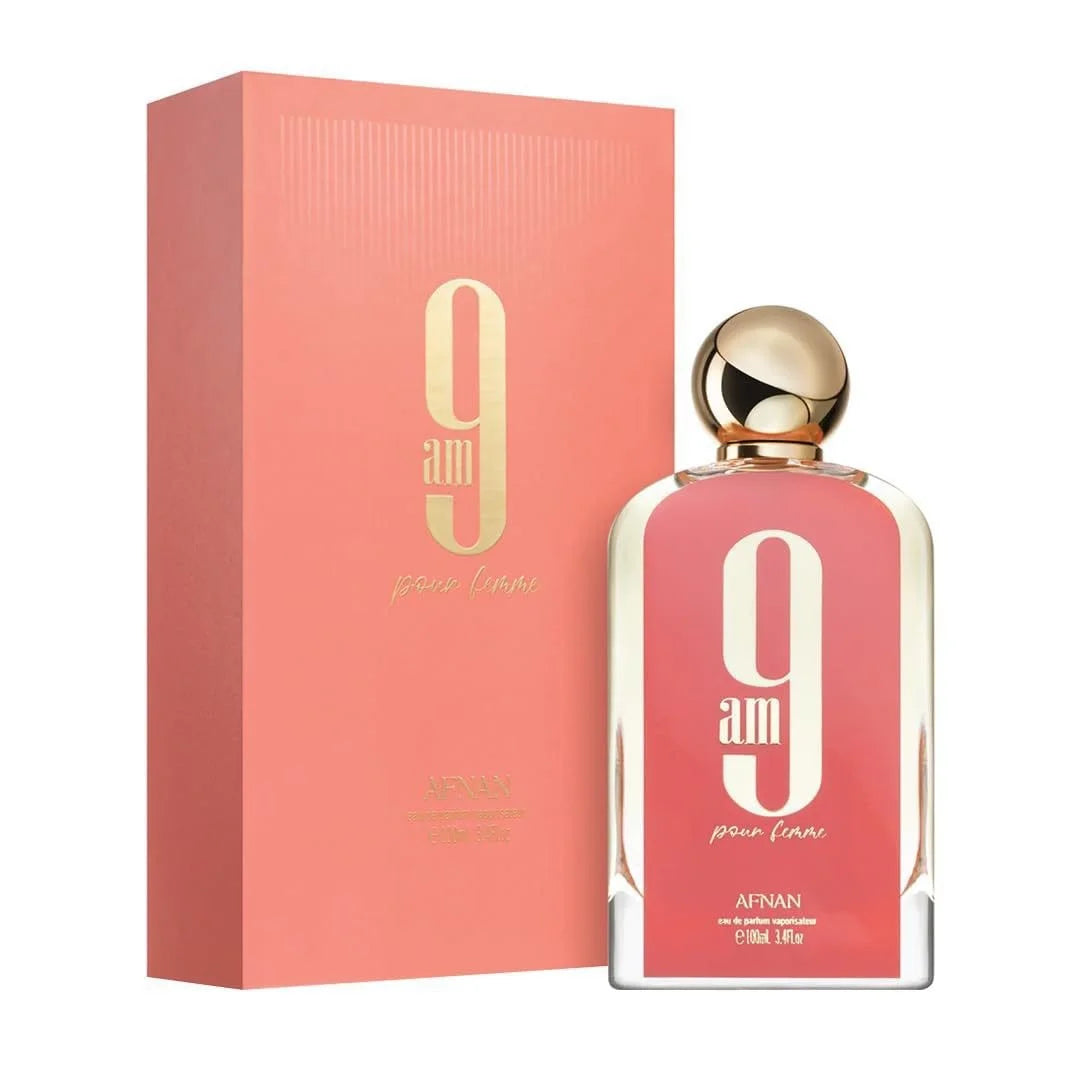 Perfumes Arabes 9pm Perfume Man AFNAN  9pm 9am 100ml Men Lasting Fresh Sweet Woody Aromatic Fragrance Collection Luxury Scent