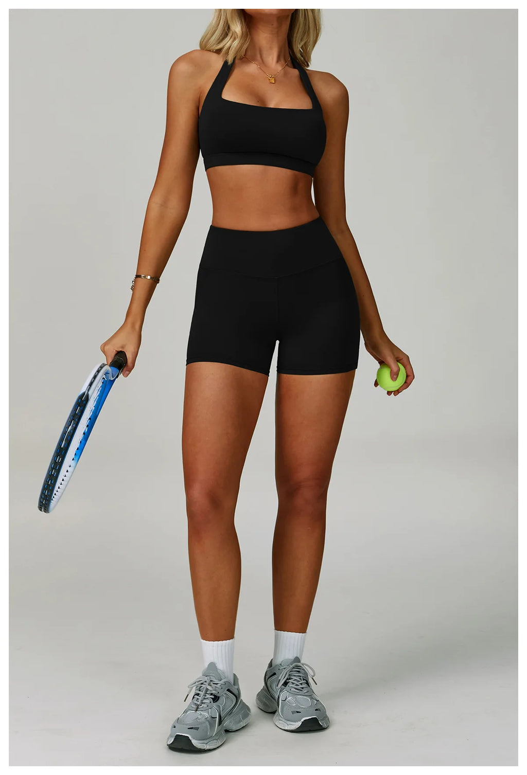 Women's Tracksuit 2 Piece Set Fitness Clothes Yoga Sets Sportswear Workout Bra High Waist Leggings Set Gym Clothing Sports Suits