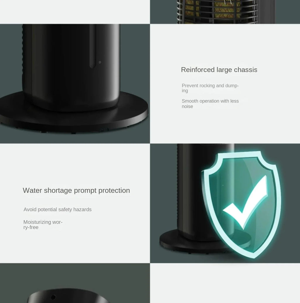 Gree 220V Portable Mini Air Conditioner Fan Household Mobile Tower Water Cooler Fan LYH