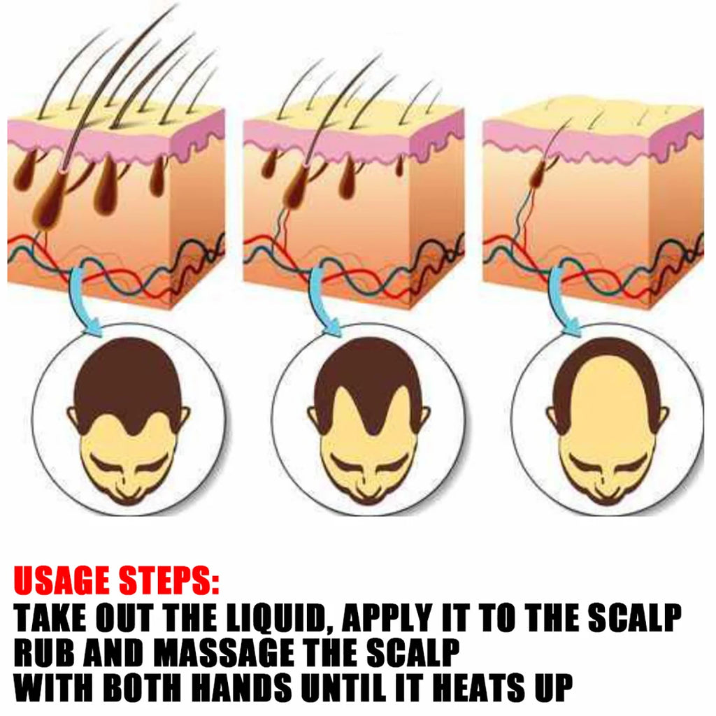 It strengthens hair and promotes hair growth simultaneously, resulting in strong, resilient hair that is not easily broken.