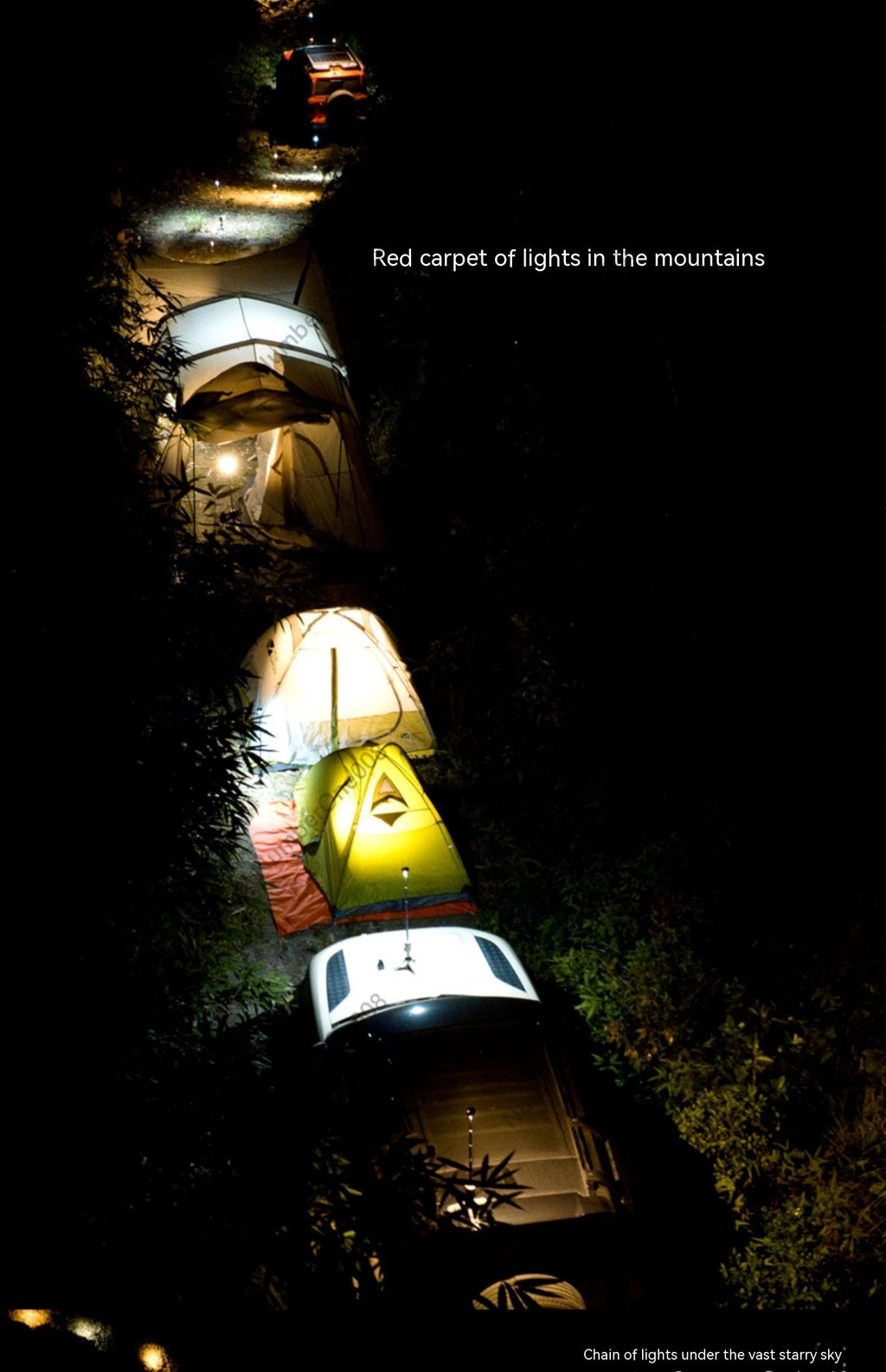 Telescopic Lantern All Terrain Outdoor Multifunctional Camping Light Phone Charging Treasure Travel Emergency Tent Lamps