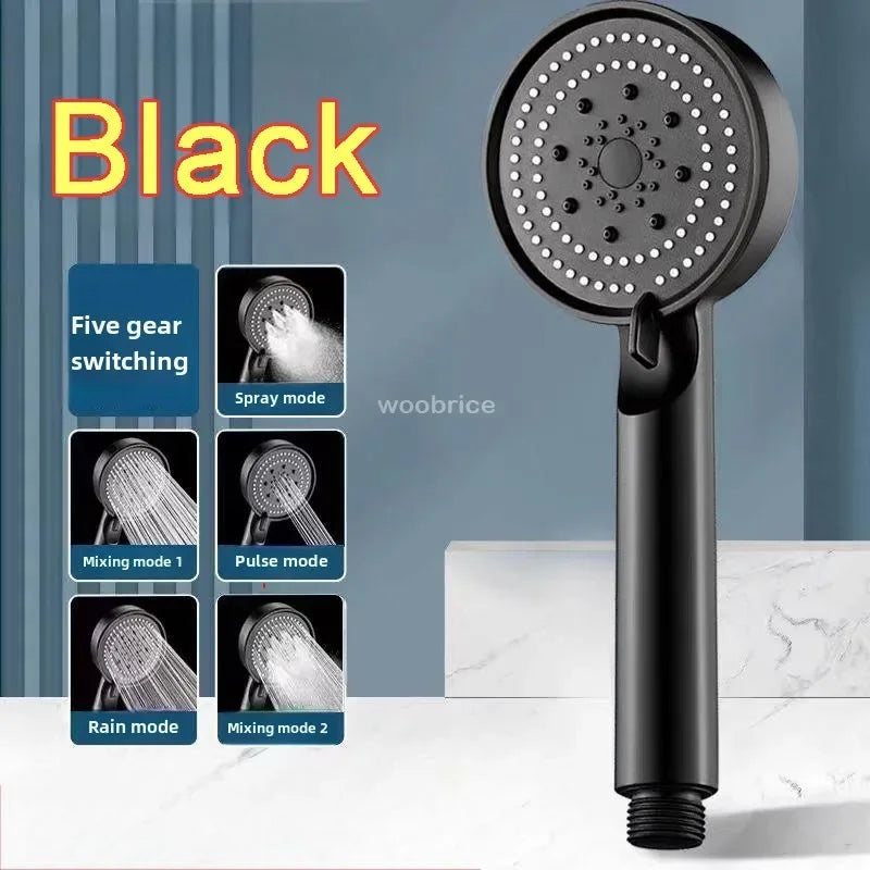 Shower Phone Bathroom Bath and Accessories Shower for Bathroom High Pressure Water Saving Pressurized Spa Handheld Showers