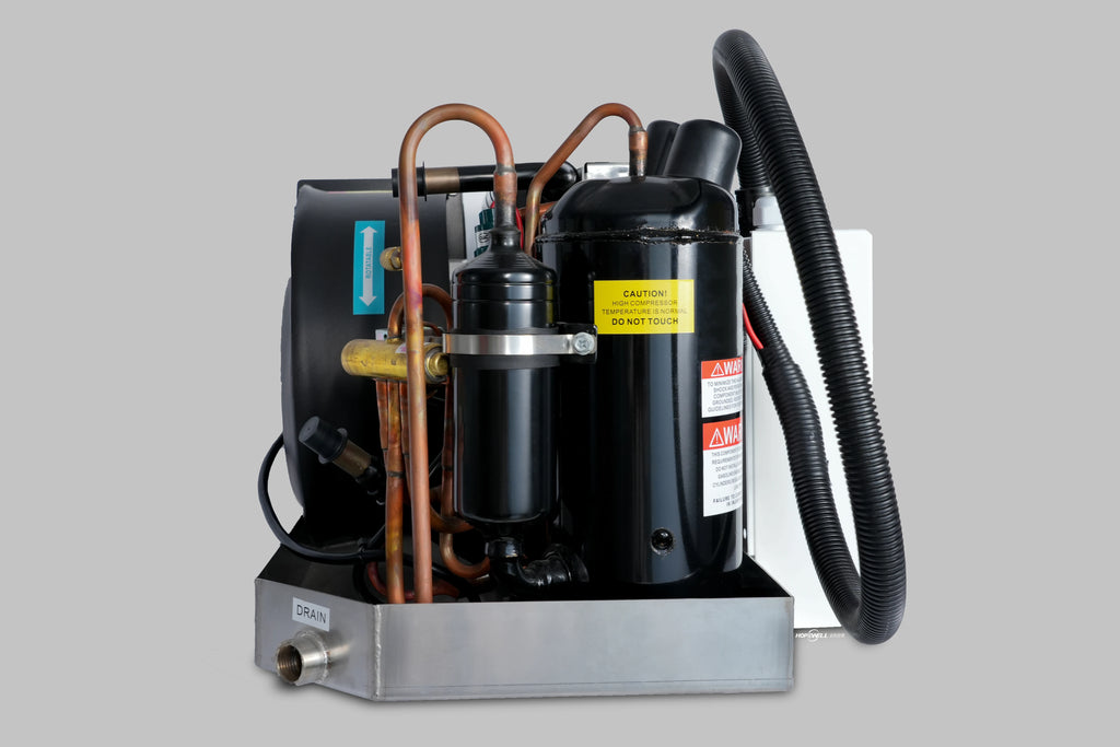 HOPEWELL R410a Marine Air Conditioner 10000BTU Floor Standing Self-contained Unit Compressor High Productivity 110V 60Hz New for