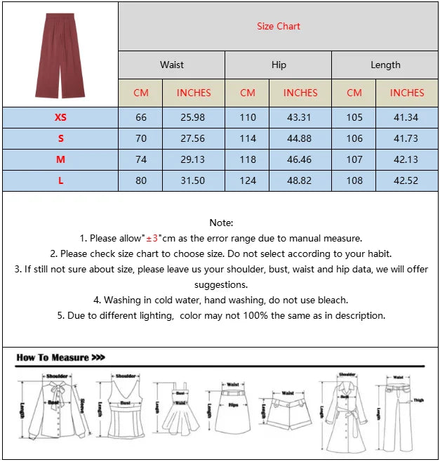 BSAY 2026 Women's Two Piece Set V-Neck Sleeveless Wrap Top With Bow Tie Elastic Waist Wide Leg Pants Elegant Solid Color Outfit