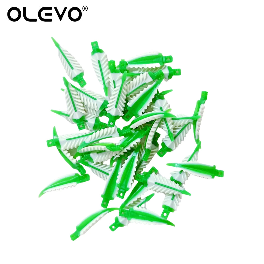 Dental Autoclave Sterilizable Silicone Interdental Wedges Kit Sealing Composite Filling Teeth Gap Wedge for Tooth Restoration