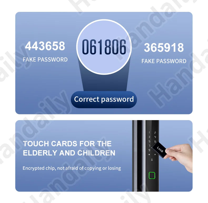 IP 67 Waterproof Smart Door Lock Palm Biometric Tuya WIFI 3D Face Recognition Cerradura Intelligent Video Rfid Digital Lock
