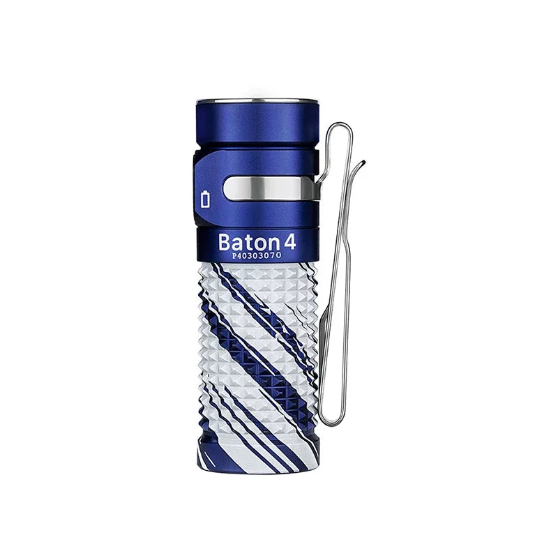 Olight Baton 4 1300 Lumens Super Bright Portable Edc Flashlight Rechargeable For Outdoor Camping Hiking Emergency Daily Use