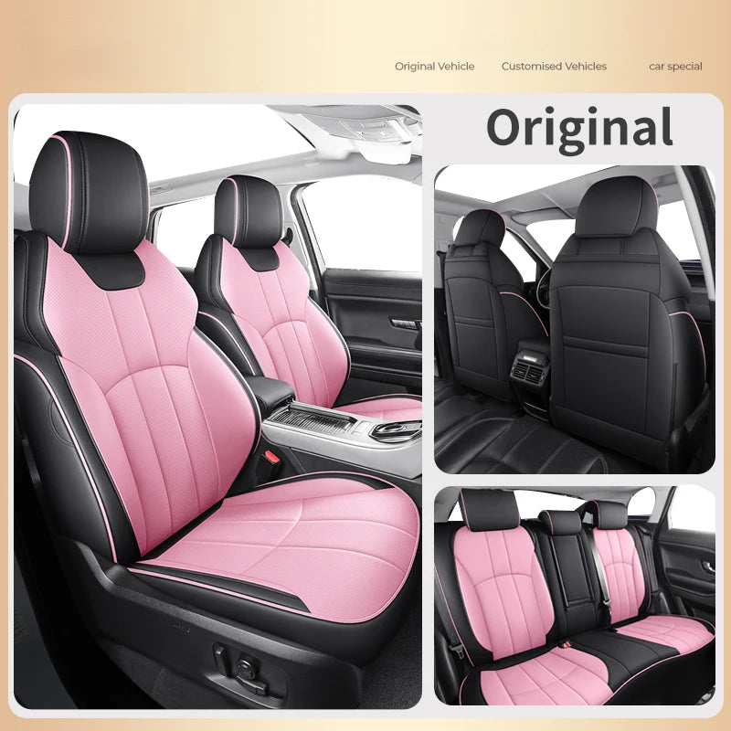Custom Fit Car Seat Covers For Nissan Tiida March Leaf Kicks Rouge Versa Qashqai J11 Juke X Trail T32 Teana J32 Auto Accessories