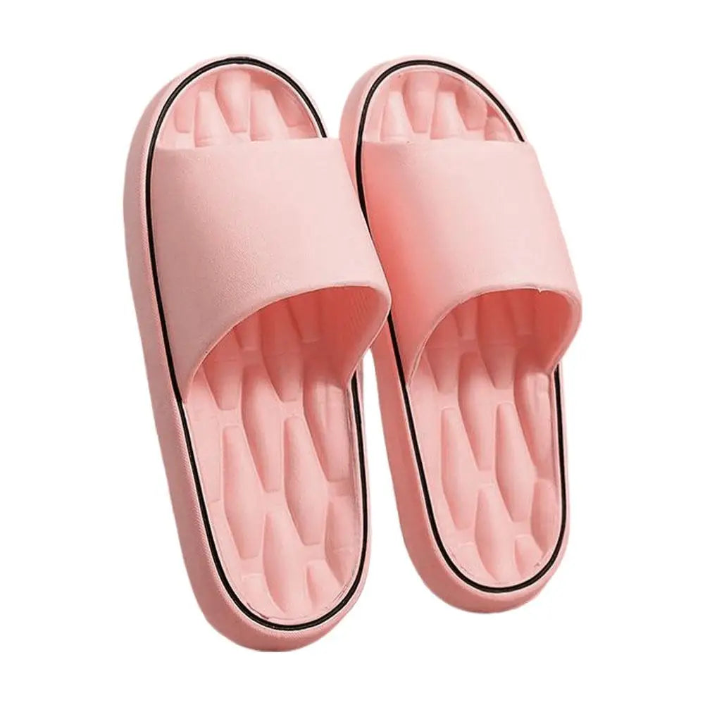 Fashionable Super Light Women's Slippers Anti-Slip EVA Elastic Shoes Colorful Sneakers In Door Bathroom Flip Flops