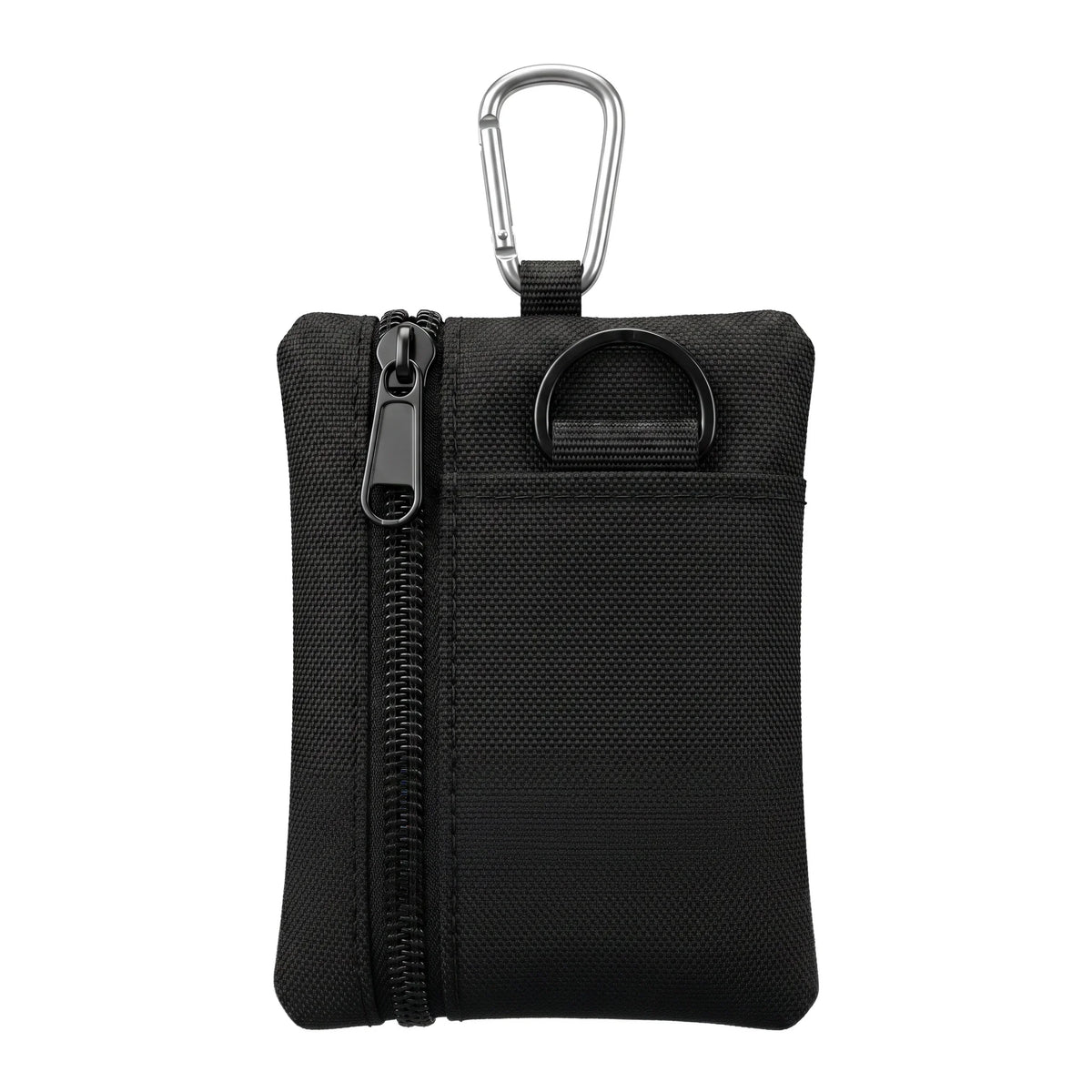 Pomelo Best Oxford Fabric Mini Zipper Wallet With Carabiner Key Card Coin Storage Pouch