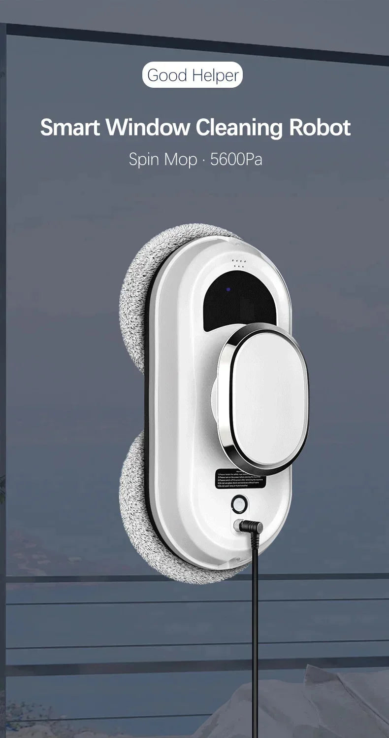 110V 220V Automatic Electric Window Cleaner Glass Cleaning Tool Hotel Home Cleaning Window Cleaning Robot Remote Control