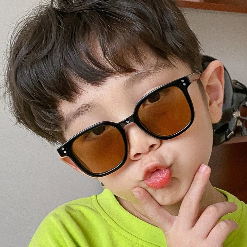 Sun Glasses Cute Children Sunglasses Fashion Glasses Uv400 Square Sunglasses For Kids Fashion Outdoor Activities Children