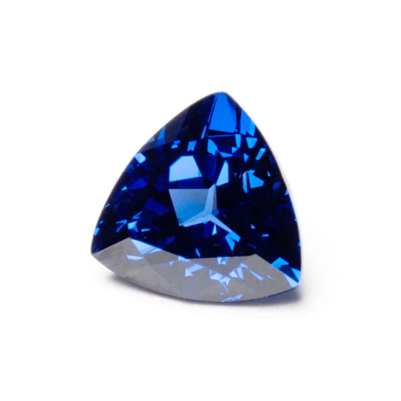 ABCLab Grown Sapphire Royal Blue Color Multiple Cuts Available Gems For Jewelry Setting&Custom Design Selectable Certificate