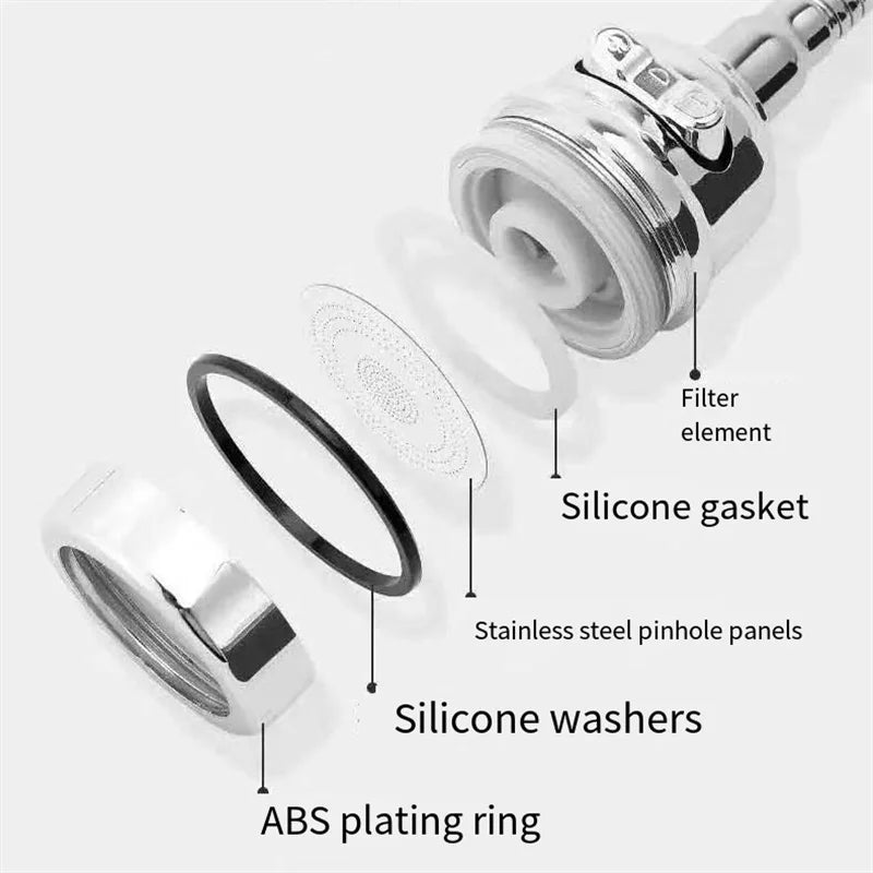 Kitchen gadgets 2/3 Mode Faucet 360 Degree Rotation Filter Extension Tube Shower Water Saving Tap Universal Kitchen Accessories