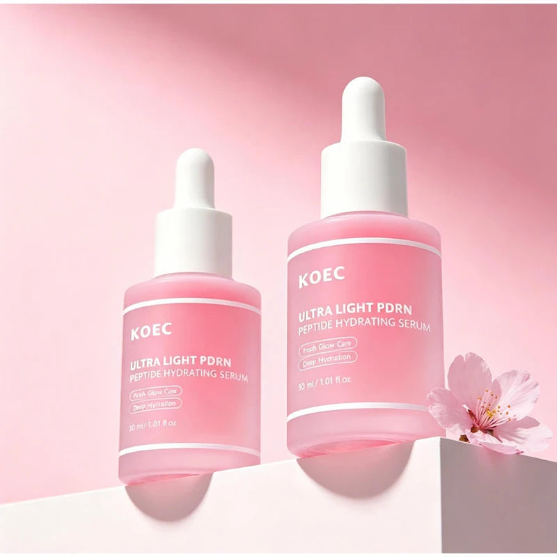 PDRN Peptide Moisturizing Serum 30ml Deeply Hydrating Brightening And Repairing Facial Essence Gentle Soothing Korean Skincare