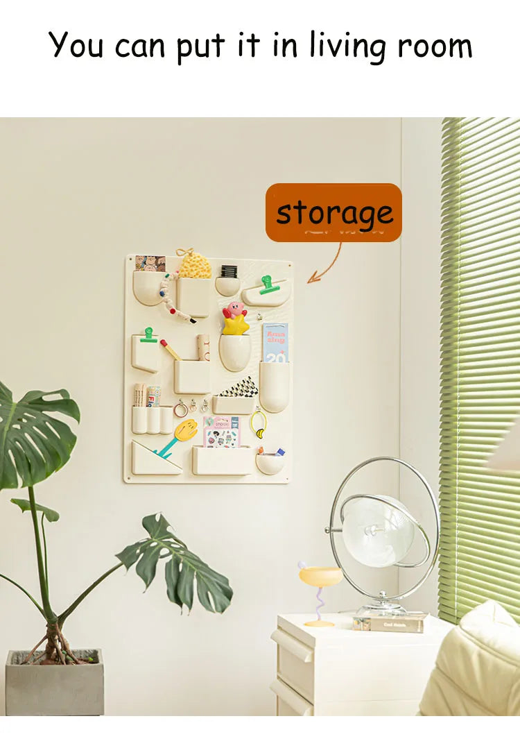 Wall Holder Offices Kitchens Organizer Desktop Shelf Wall Storage Rack Organiser For Workshops Bathrooms Children's Rooms