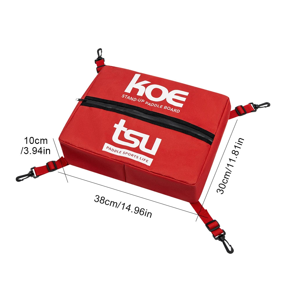 Paddle Board Bag Surf Portable Deck Bag For Kayak Paddle Board Outdoor Surfing Accessories With Adjustable And Fixed