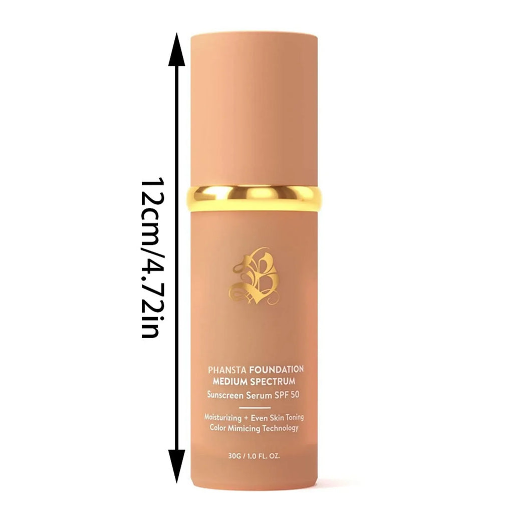 4-in-1 Foundation Magic Color Changing Foundation Liquid Soft Matte Long Lasting Hydrating Makeup Base Maquiagem Spf 50