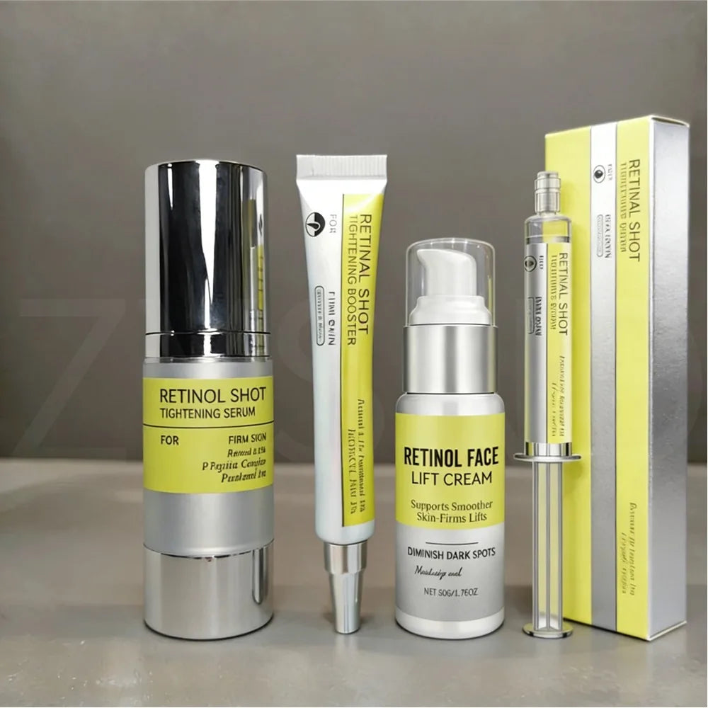 Retinal Shot Tightening Serum/Booster/Face Fift Cream Deep Hydration Moisturizating Firm Skin Reduces Fine Lines Minimizes Pores