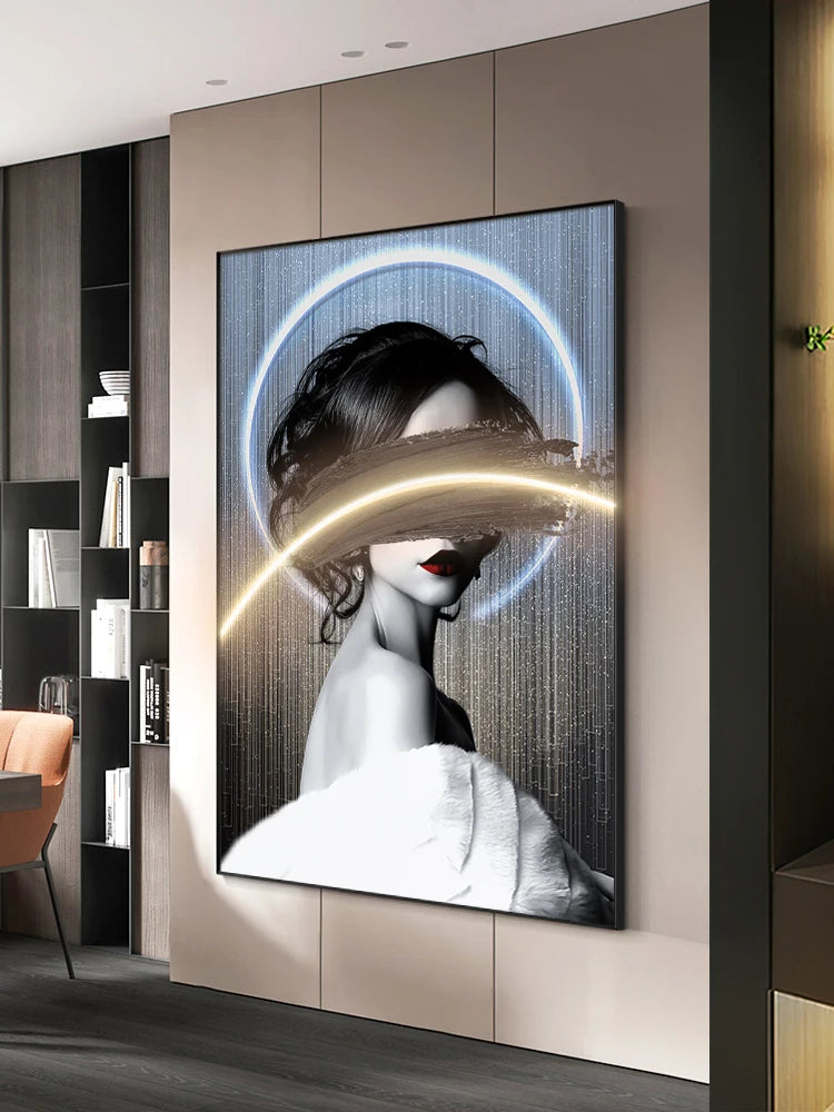 Modern Wall Lamp Fixture Luxury Art Decoration Beauty Led Lamp Living Room Dining Room Dining Room Bedroom Hanging Painting