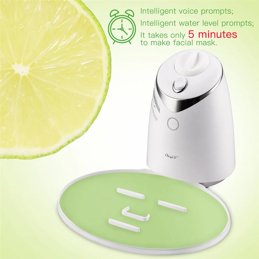 Smart DIY Face Mask Maker Machine Facial Treatment Automatic Fruit Natural Vegetable Collagen Home Facial Skin Care Tool Beauty