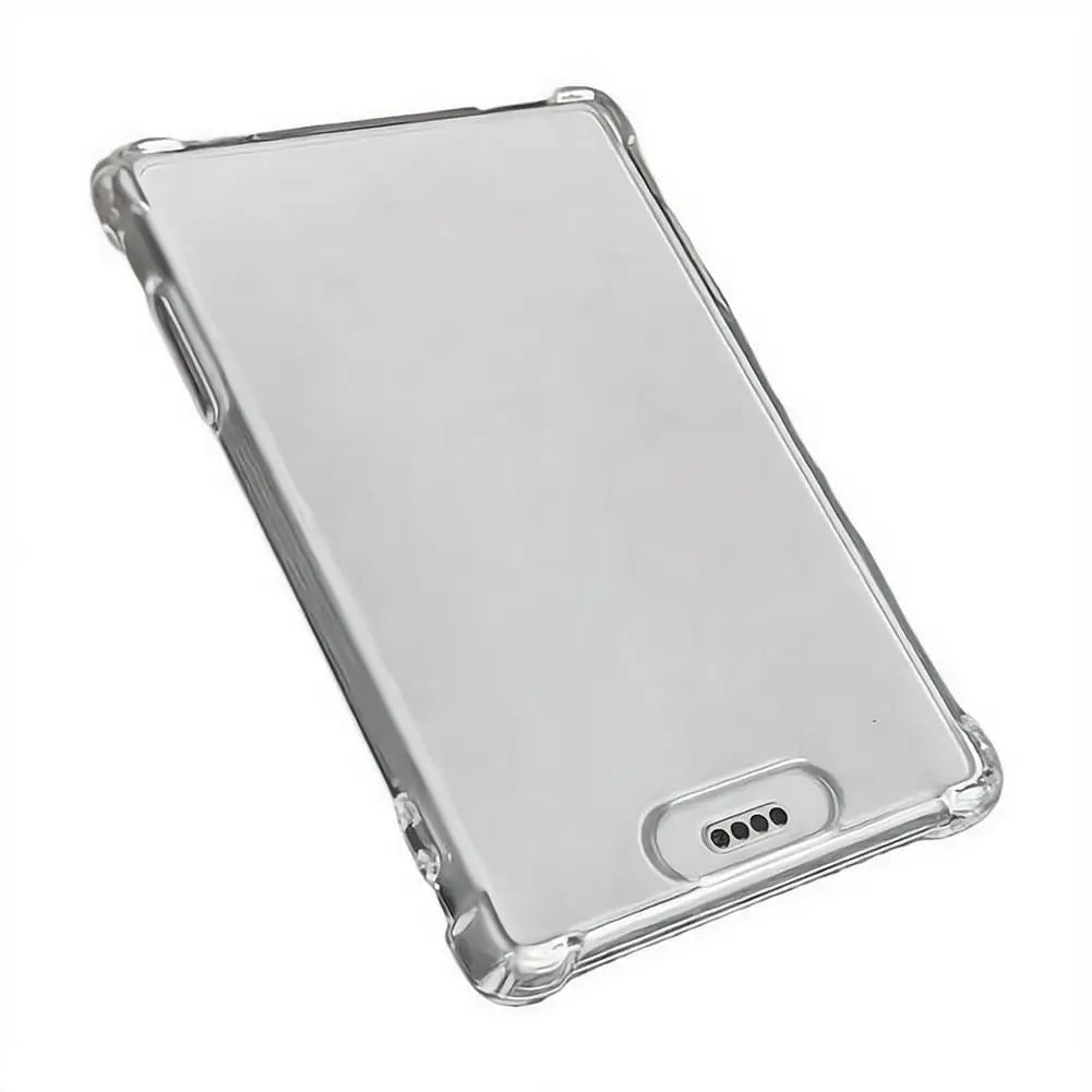 For XTEINK X3 E-Book Transparent TPU Case Full Coverage Airbag Shockproof Protective Cover Anti-Scratch Anti-Drop Soft Shell