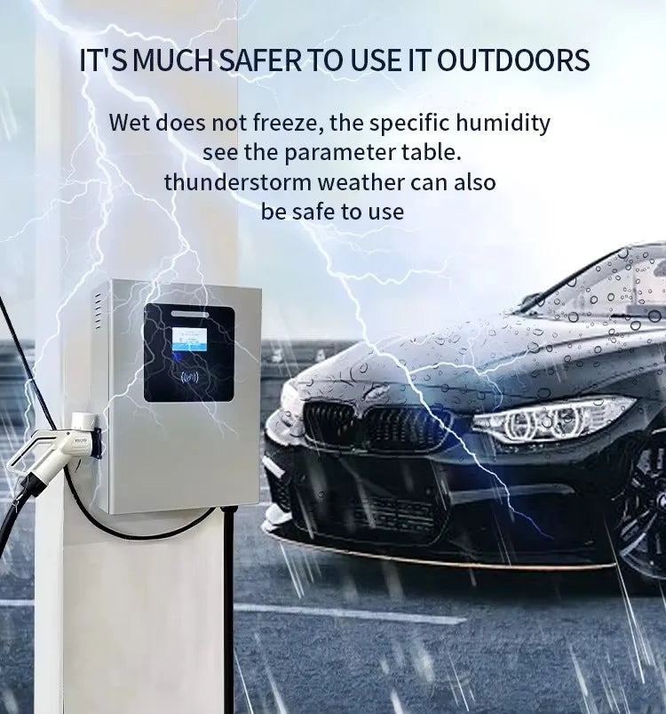 Fast Ev Charging Station DC EV Charger GBT CCS1 Three Phase 20KW 30KW Wall Mounted Car Chargers with OCPP 1.6J