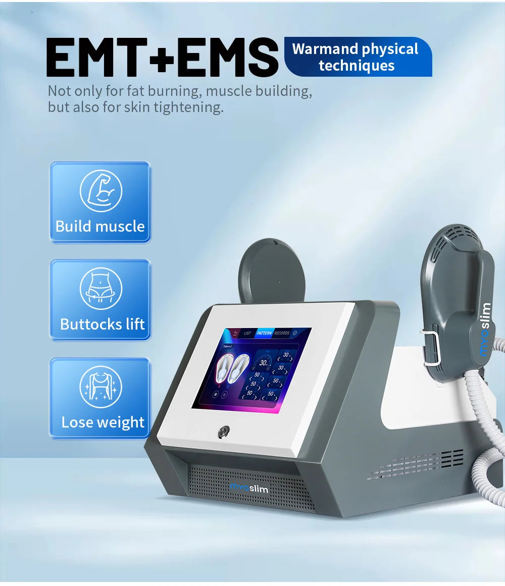 MYOslim EMS Machine EMS Body Slimming NEO Sculpting Fat Burning Nova Weight Lose Electromagnetic Muscle