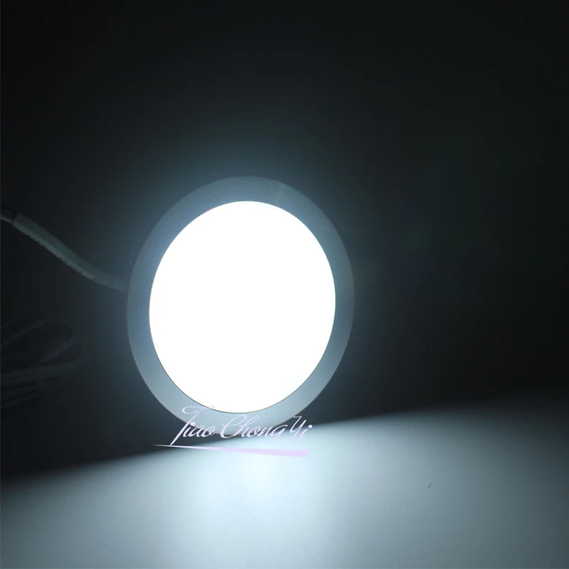 LED cabinet light 2W with DC 12V power adapter indoor lighting for under kitchen cabinet Home wardrobe Showcase lamp decor