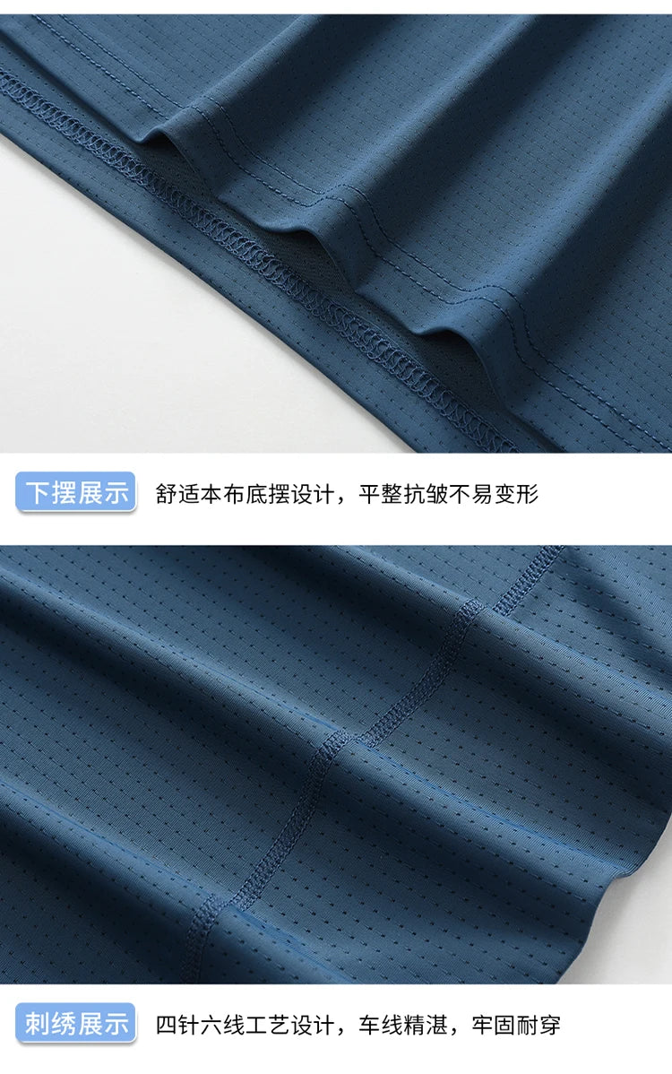 For 2025 Summer T Shirt Fashion Short Sleeves Quick Dry Running Casual Men'S T-Shirts Oversize 7XL 8XL Top Tees Tshirts