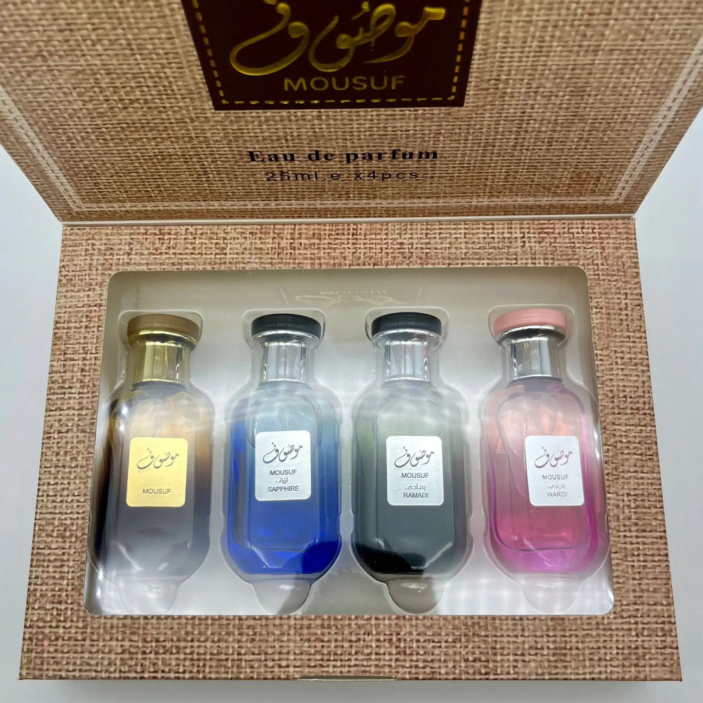 Classic Perfume Set Long Lasting Perfumes For Man And Woman Flower Fruit Wood Fragrance  Arab Body Spray Parfum Gift Box
