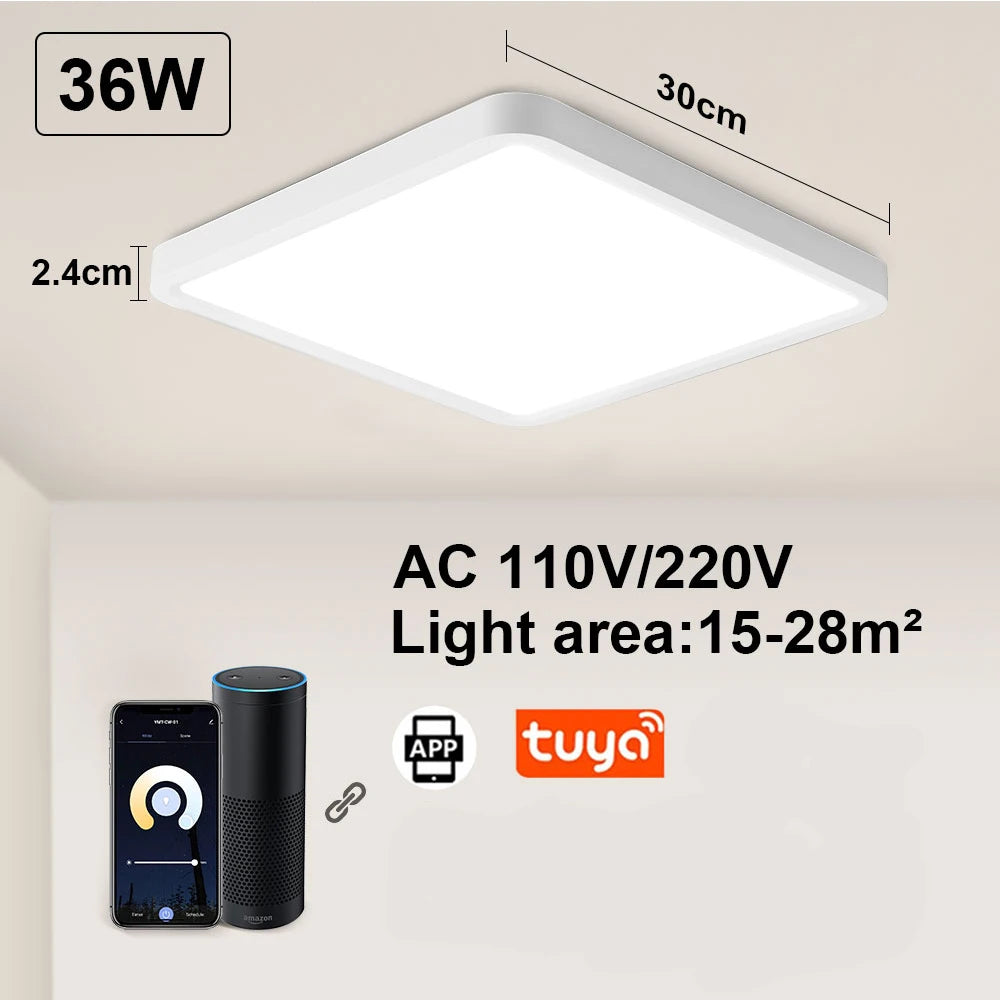 Modern LED Ceiling Light Ultrathin Decorative Light Bedroom Dining Room Living Room Indoor Home Light Waterproof Dustproof