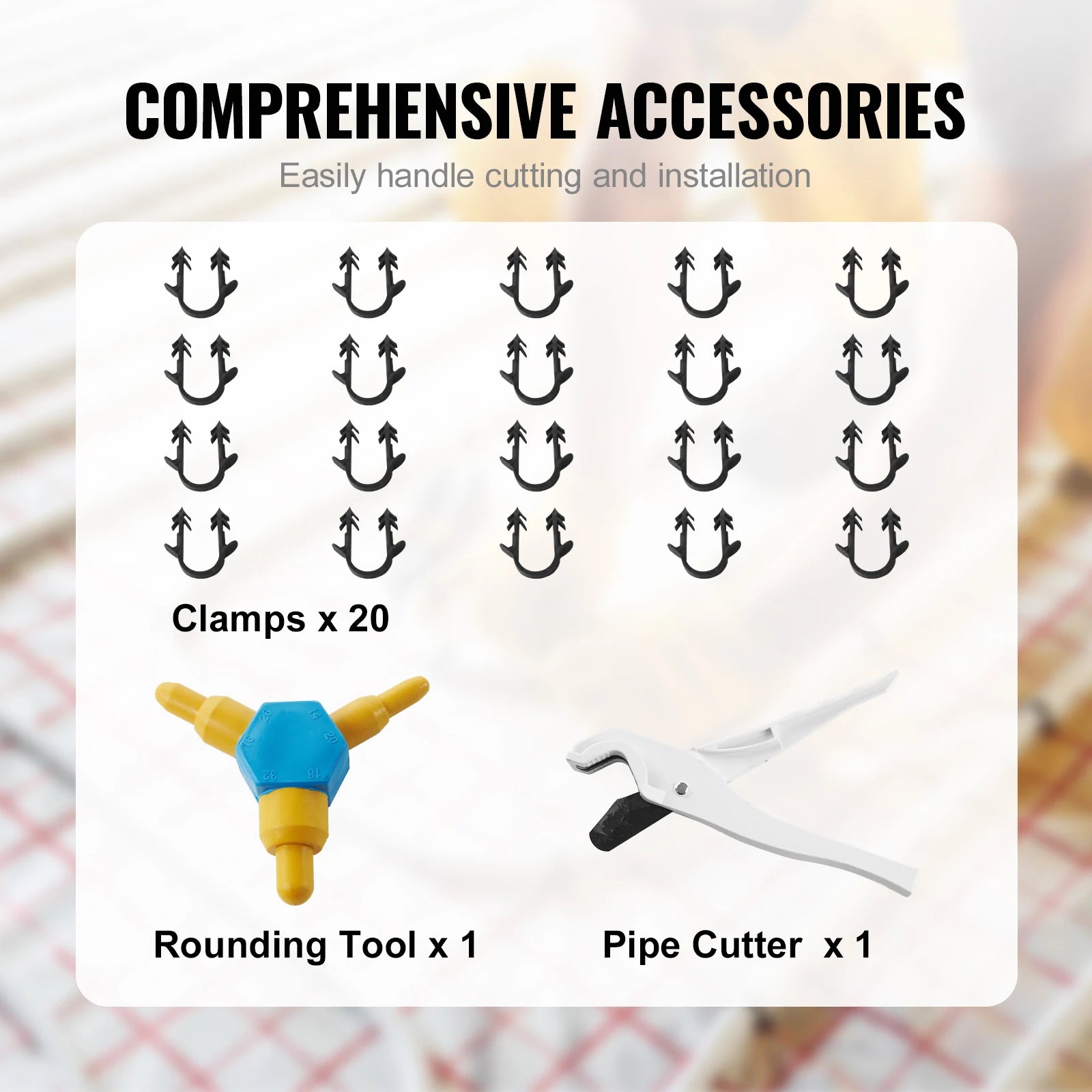 SucceBuy PEX-AL-PEX Tube 656ft 5/8'' Diameter Aluminum-Plastic Composite Pipe Oxygen Barrier Radiant Floor Pipe 0.08'' Thickness