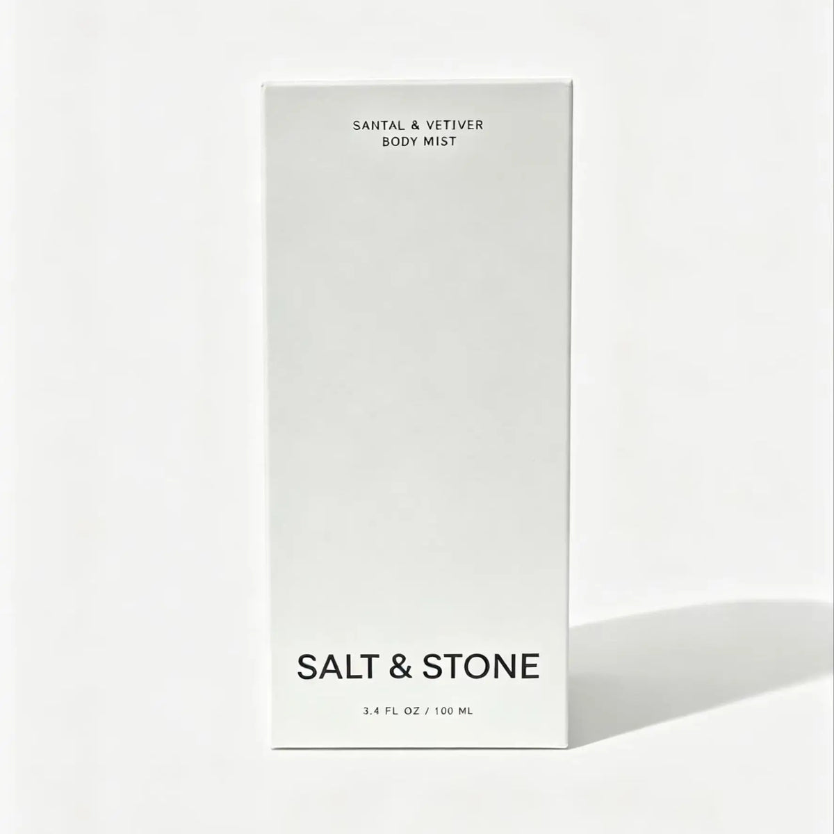 Salt & Stone Sandalwood & Vetiver  Men's & Women's Perfume  Glycerin & Red Algae Moisturizing Fragrance | Vegan, Non-Irritating 100ml