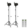115/135W Photography Bowens Lighting LED 220V Video Studio Daylight-Balanced Lamp Portrait Flash Studio 3000-6000K 3 Colors